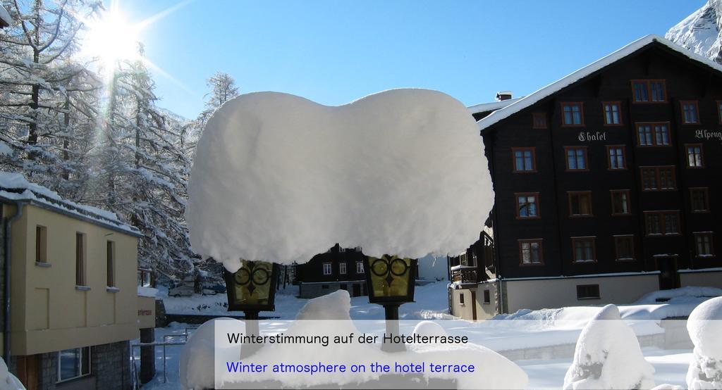 Hotel Restaurant Mattmarkblick Saas-Almagell ภายนอก รูปภาพ