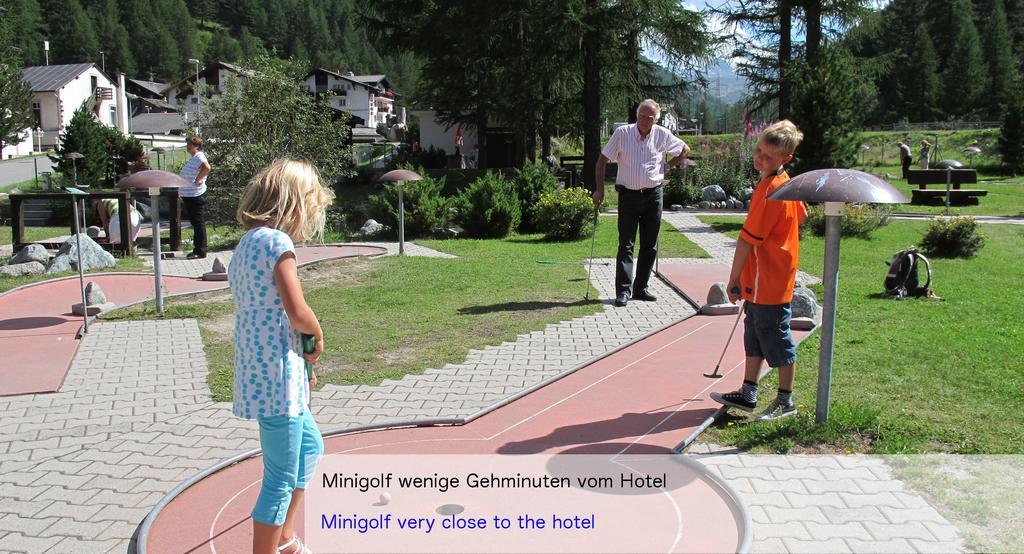 Hotel Restaurant Mattmarkblick Saas-Almagell ภายนอก รูปภาพ