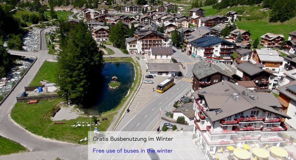 Hotel Restaurant Mattmarkblick Saas-Almagell ภายนอก รูปภาพ